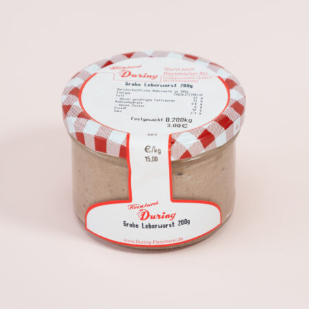 Grobe Leberwurst